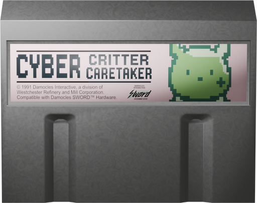 Cyber Critter Caretaker cartridge