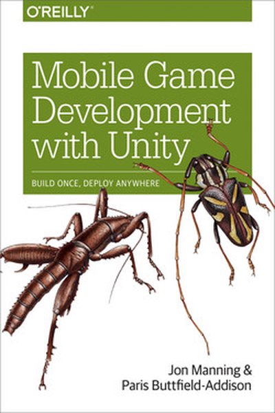 The cover of Mobile Game Development with Unity.