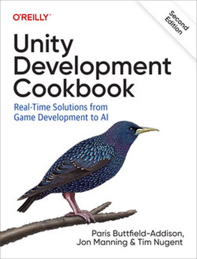 The cover of Unity Development Cookbook, 2nd Edition.