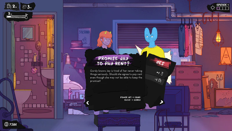 Dead Pets: A Punk Rock Slice of Life Sim screenshot
