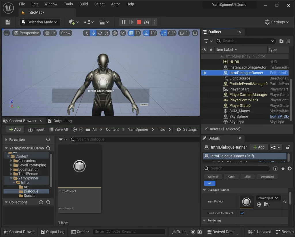 Line groups in Yarn Spinner 3.0