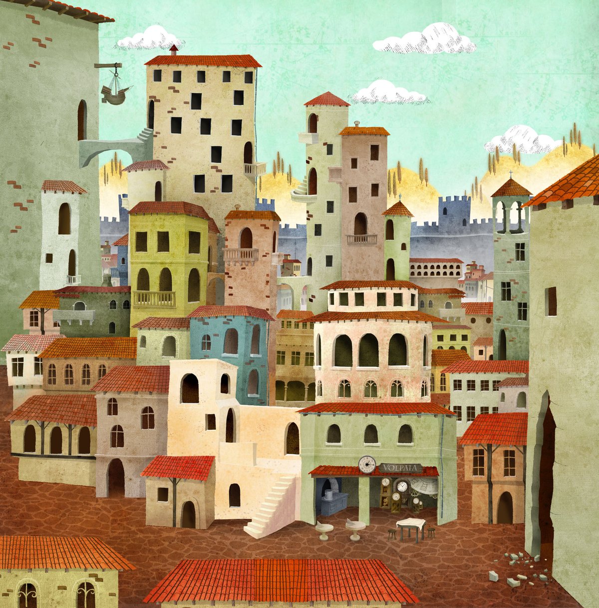 The streets of Florence